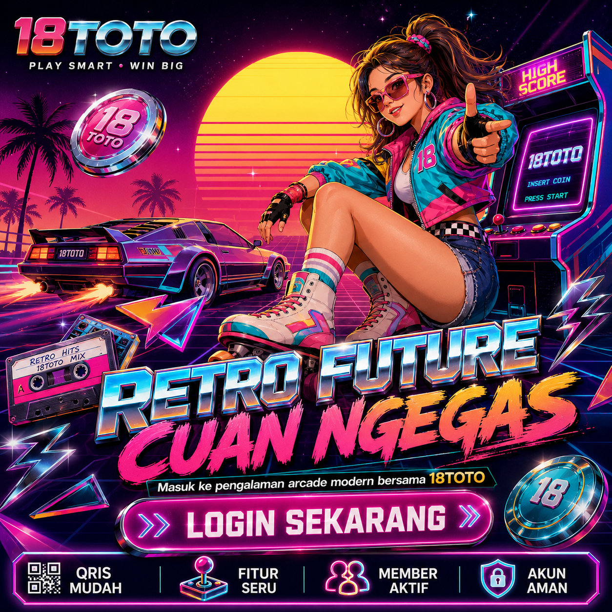 18toto jual sepatu online bahan kulit tahan lama 18TOTO - bola togel berputar angka berkilau